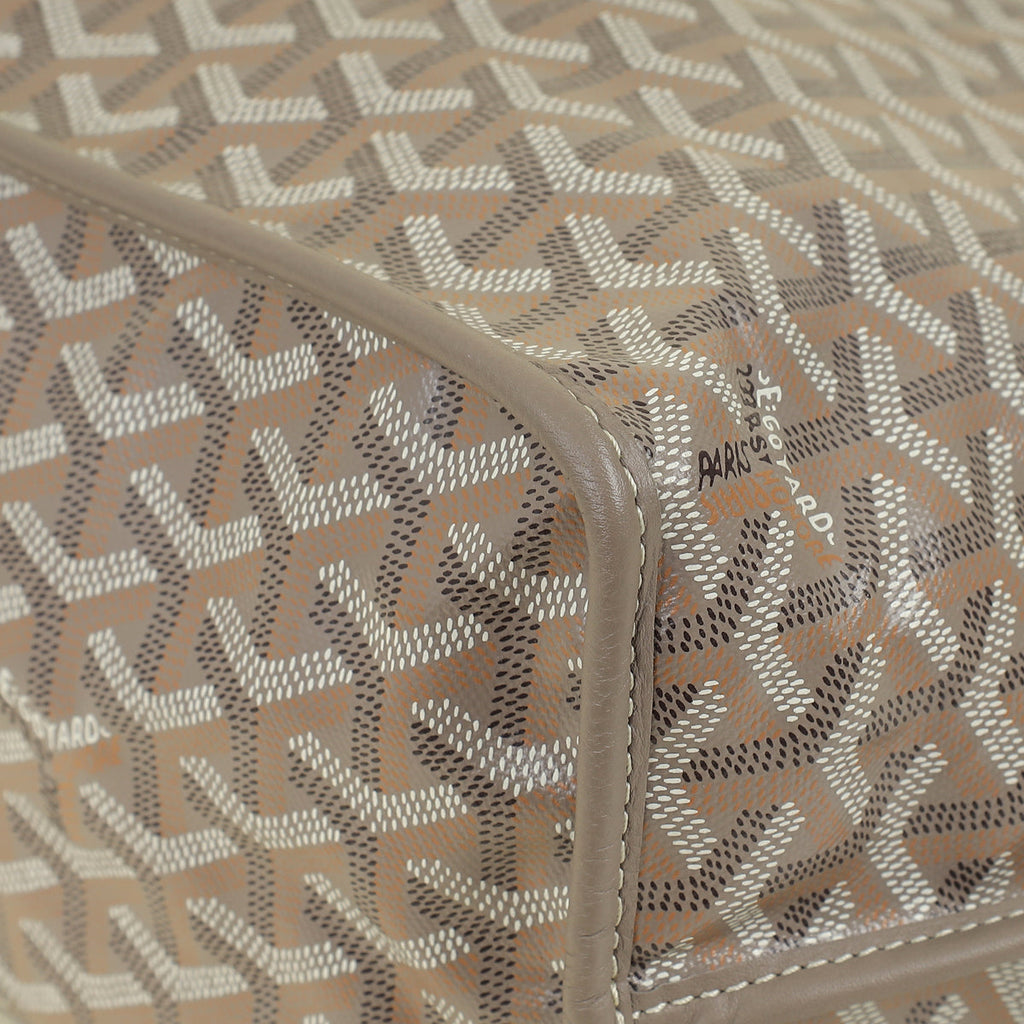Goyard Bicolor Limited Edition Goyardine Anjou Punny Embroidered PM Bag
