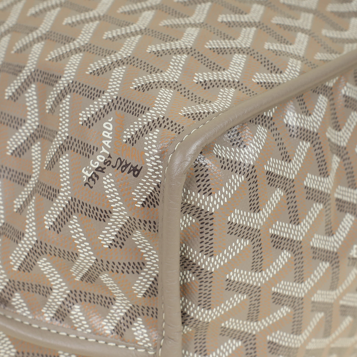 Goyard Bicolor Limited Edition Goyardine Anjou Punny Embroidered PM Bag