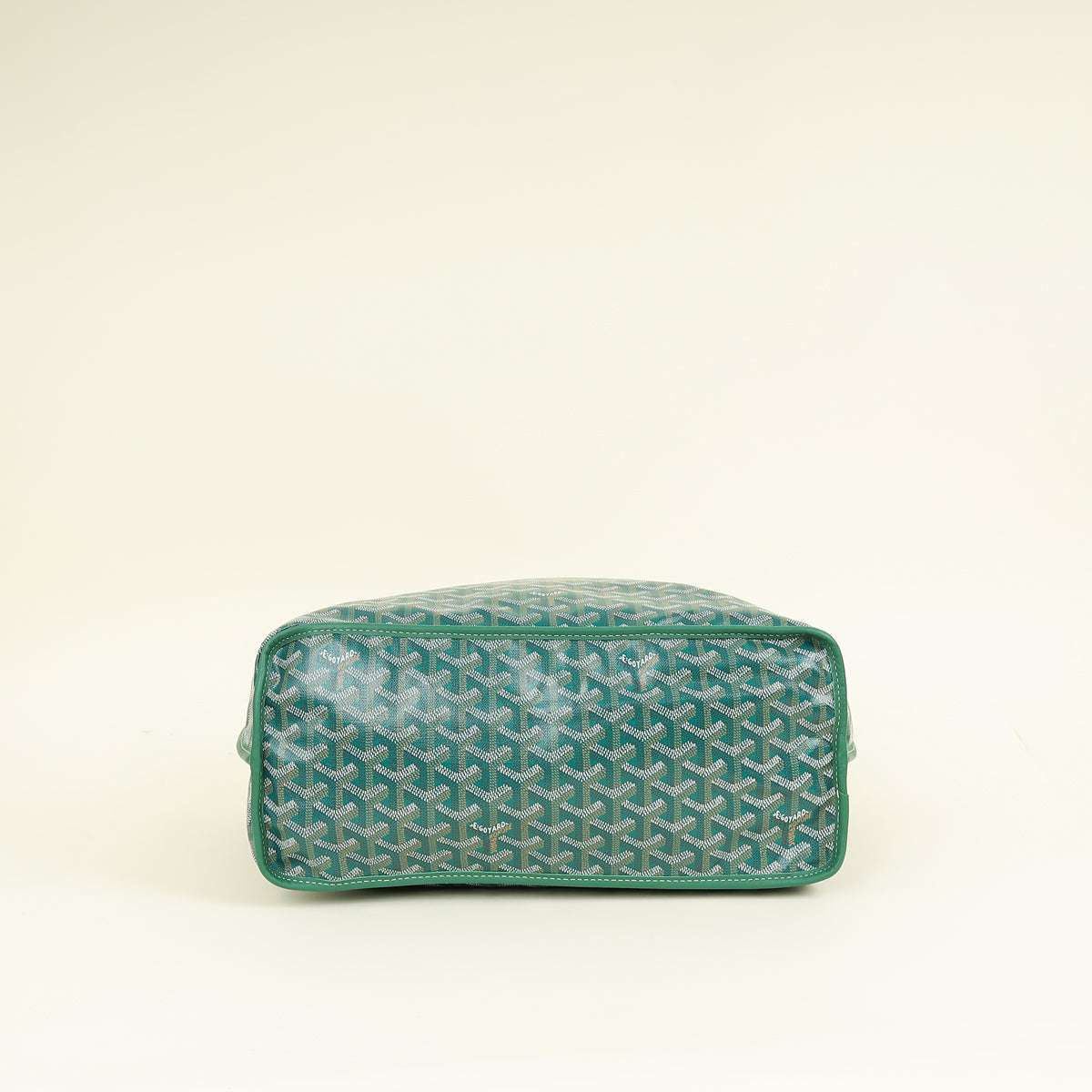 Goyard Green Goyardine Anjou Reversible PM Bag