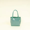 Goyard Green Goyardine Mini Anjou Reversible Bag