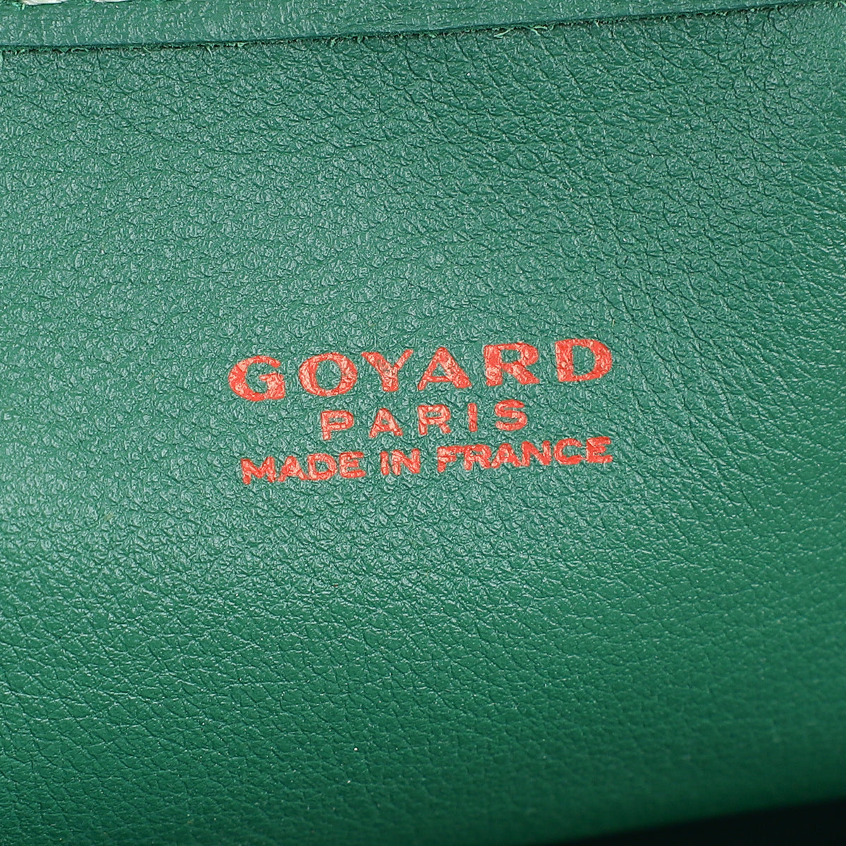 Goyard Green Goyardine Mini Anjou Reversible Bag
