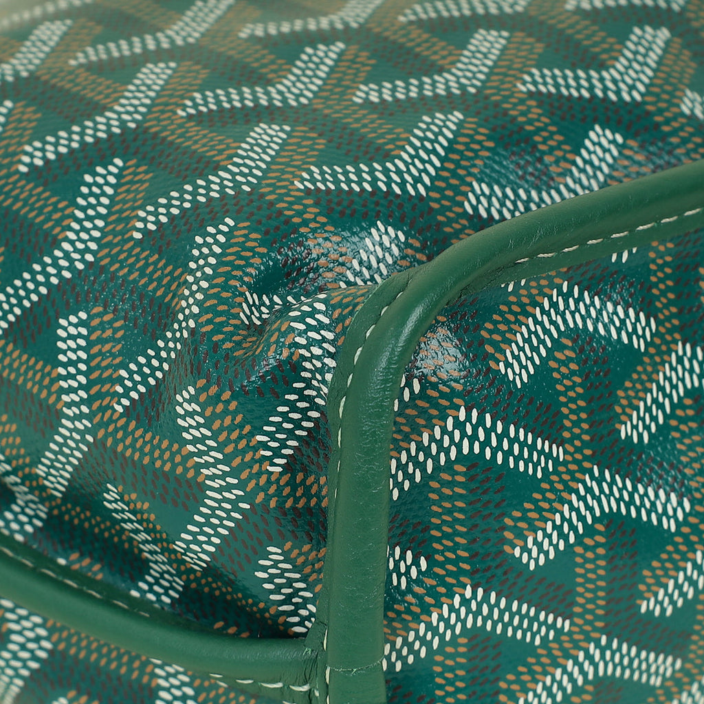 Goyard Green Goyardine Mini Anjou Reversible Bag