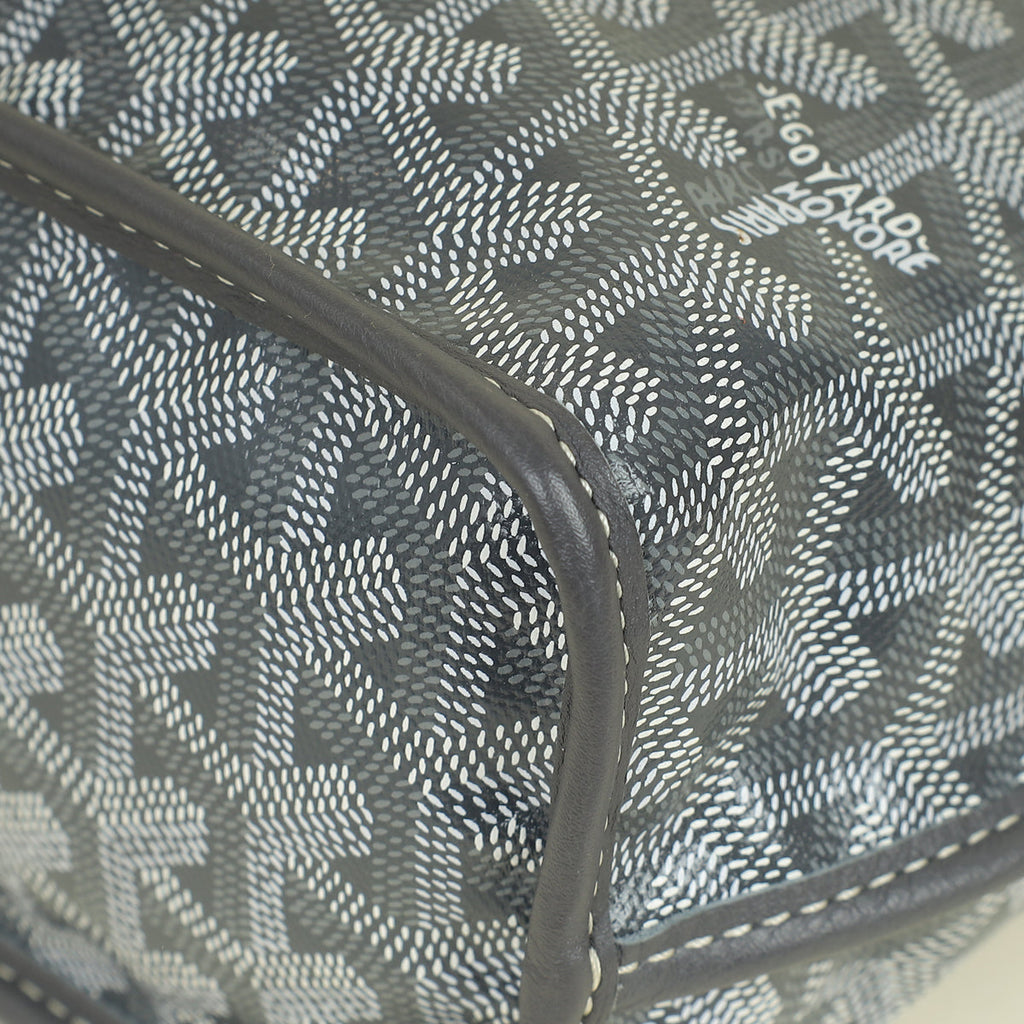 Goyard Grey Goyardine Mini Anjou Reversible Bag
