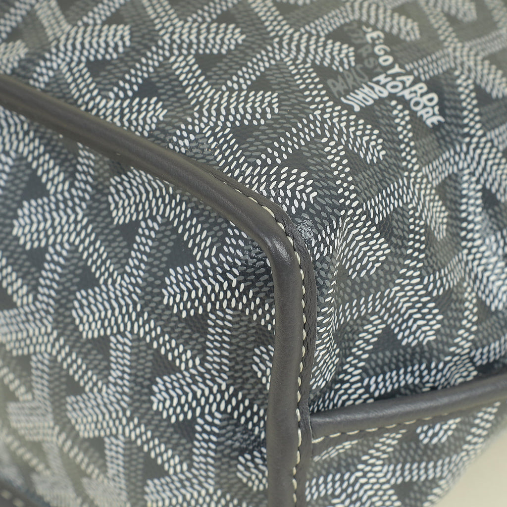 Goyard Grey Goyardine Mini Anjou Reversible Bag