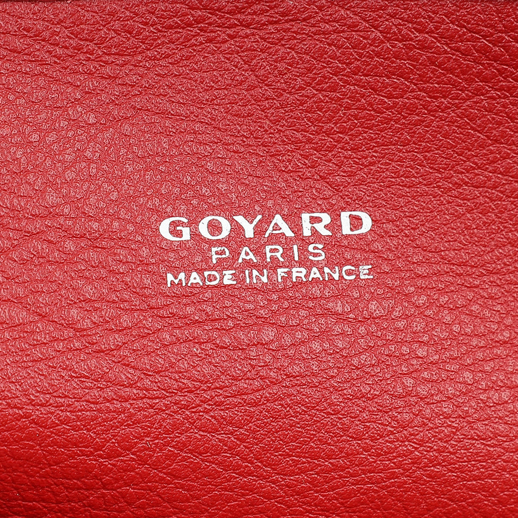 Goyard Red Goyardine Mini Anjou Reversible Bag