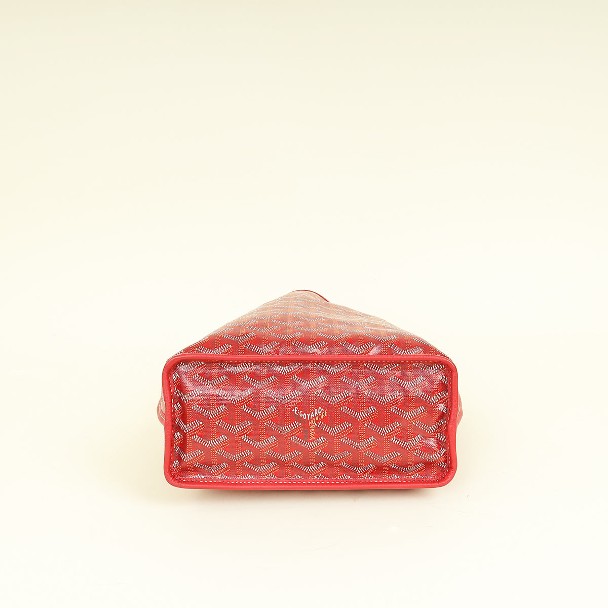 Goyard Red Goyardine Mini Anjou Reversible Bag