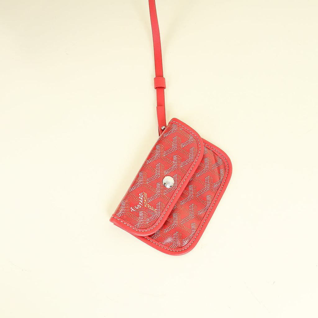 Goyard Red Goyardine Mini Anjou Reversible Bag