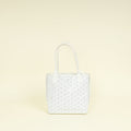 Goyard White Goyardine Mini Anjou Reversible Bag