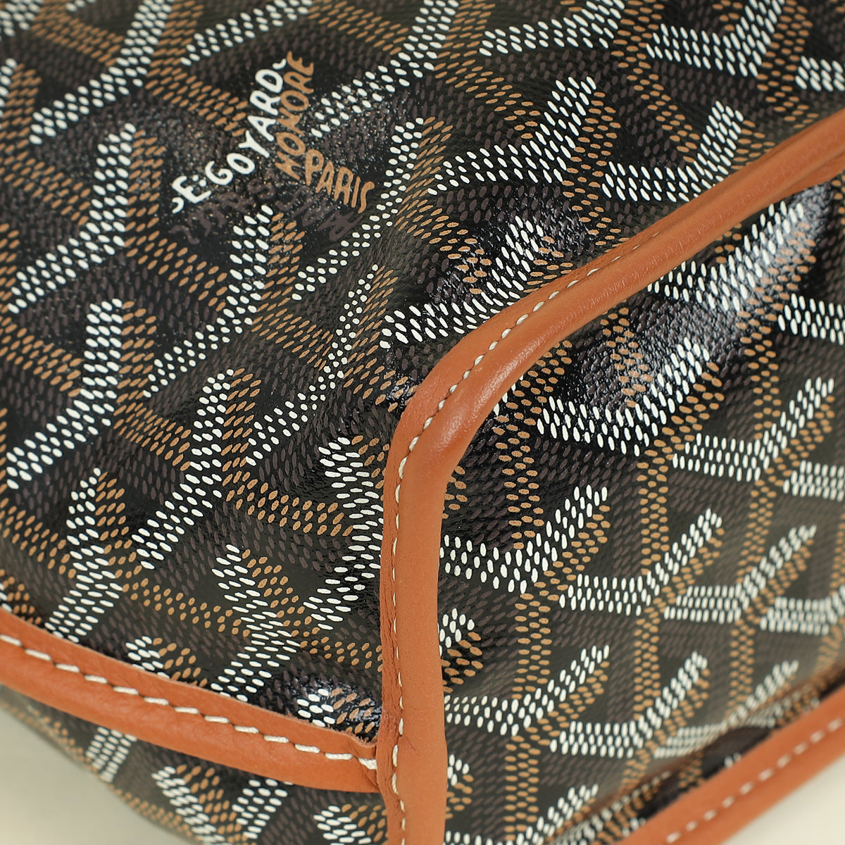 Goyard Bicolor Goyardine Mini Anjou Reversible Bag