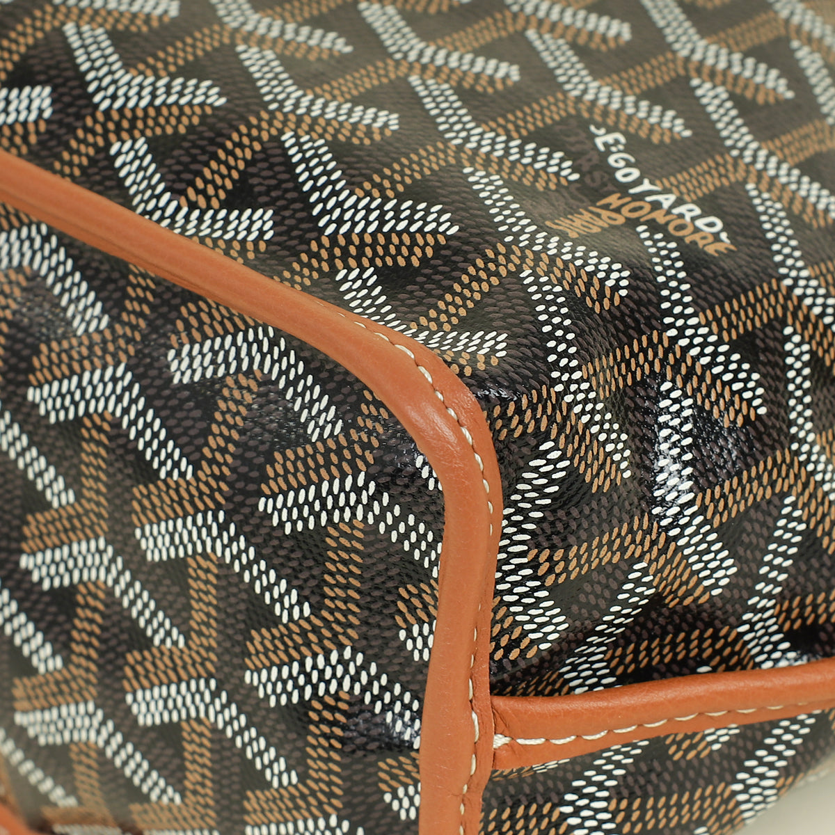 Goyard Bicolor Goyardine Mini Anjou Reversible Bag