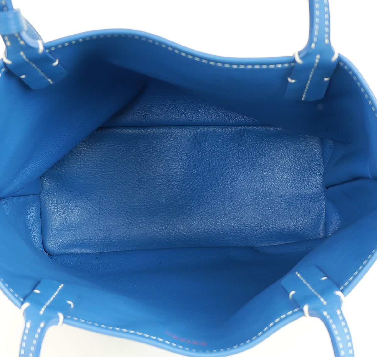 Goyard Blue Goyardine Mini Anjou Reversible Bag