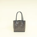 Goyard Black Goyardine Mini Anjou Reversible Bag