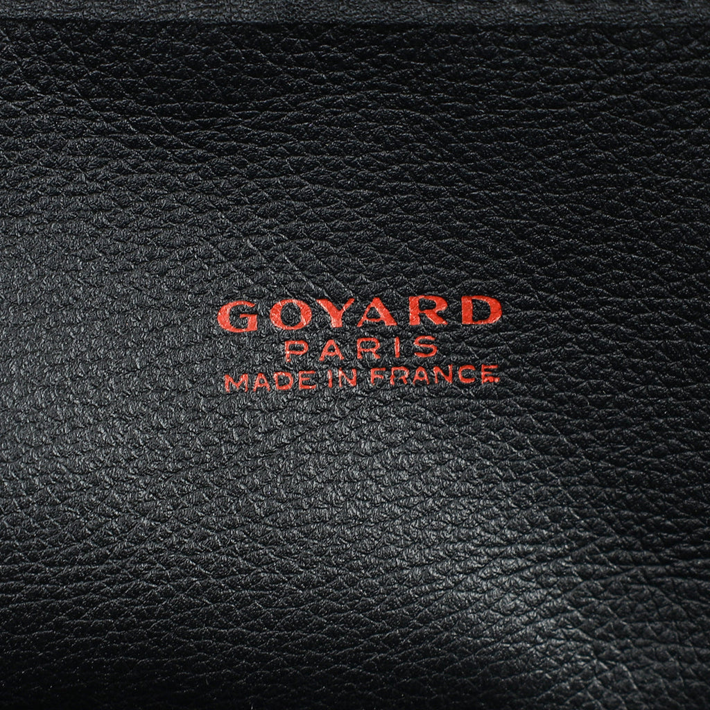 Goyard Black Goyardine Mini Anjou Reversible Bag