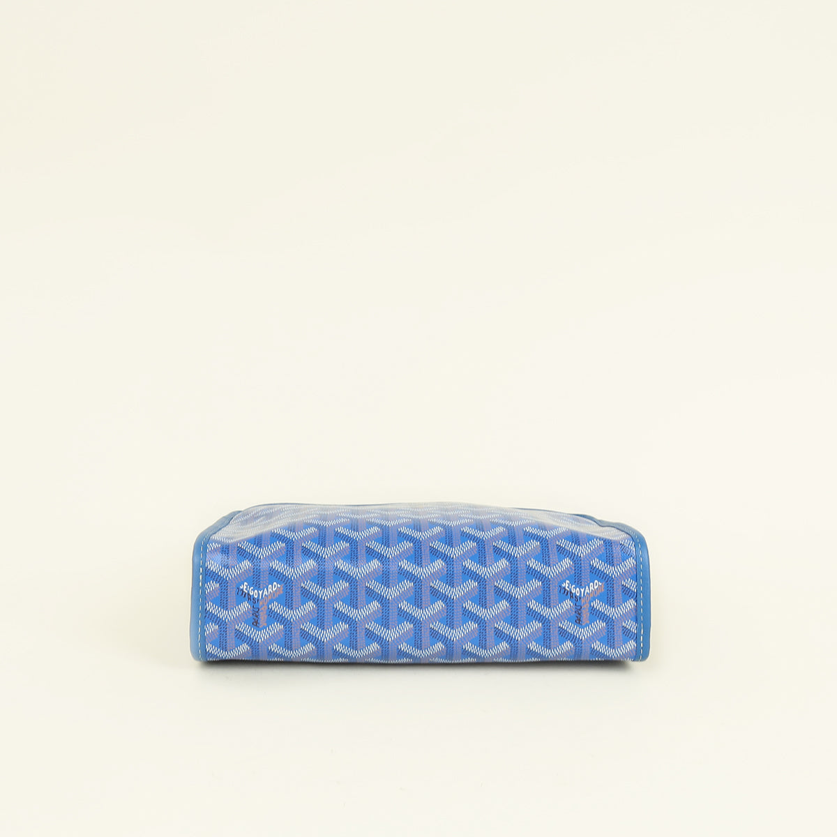 Goyard Blue Goyardine Jouvence MM Pouch