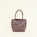 Goyard Burgundy Goyardine Mini Anjou Bag