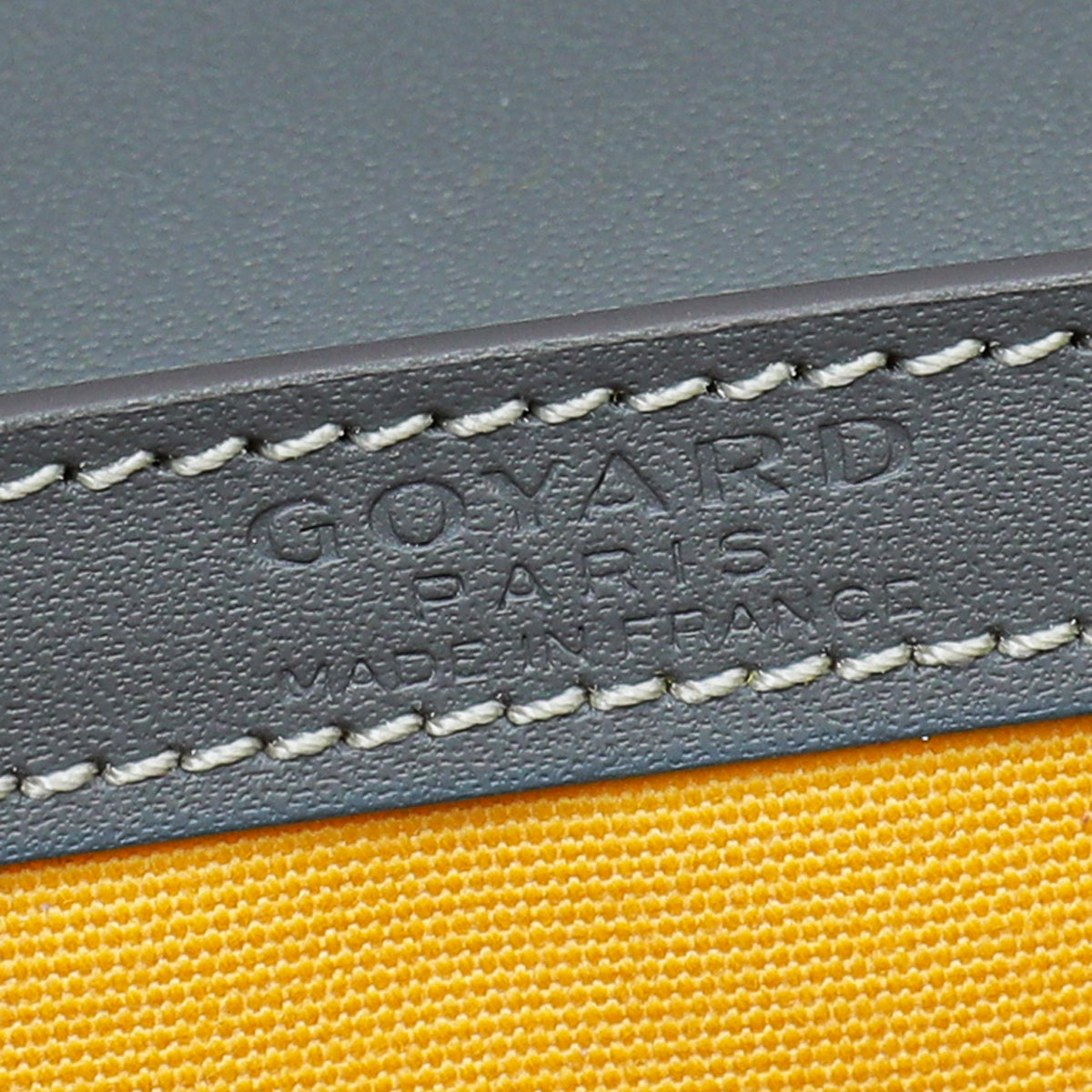 Goyard Grey Goyardine Saigon Mini Structure Bag