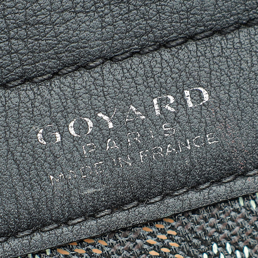 Goyard Black Goyardine Rouette Souple Tote Bag