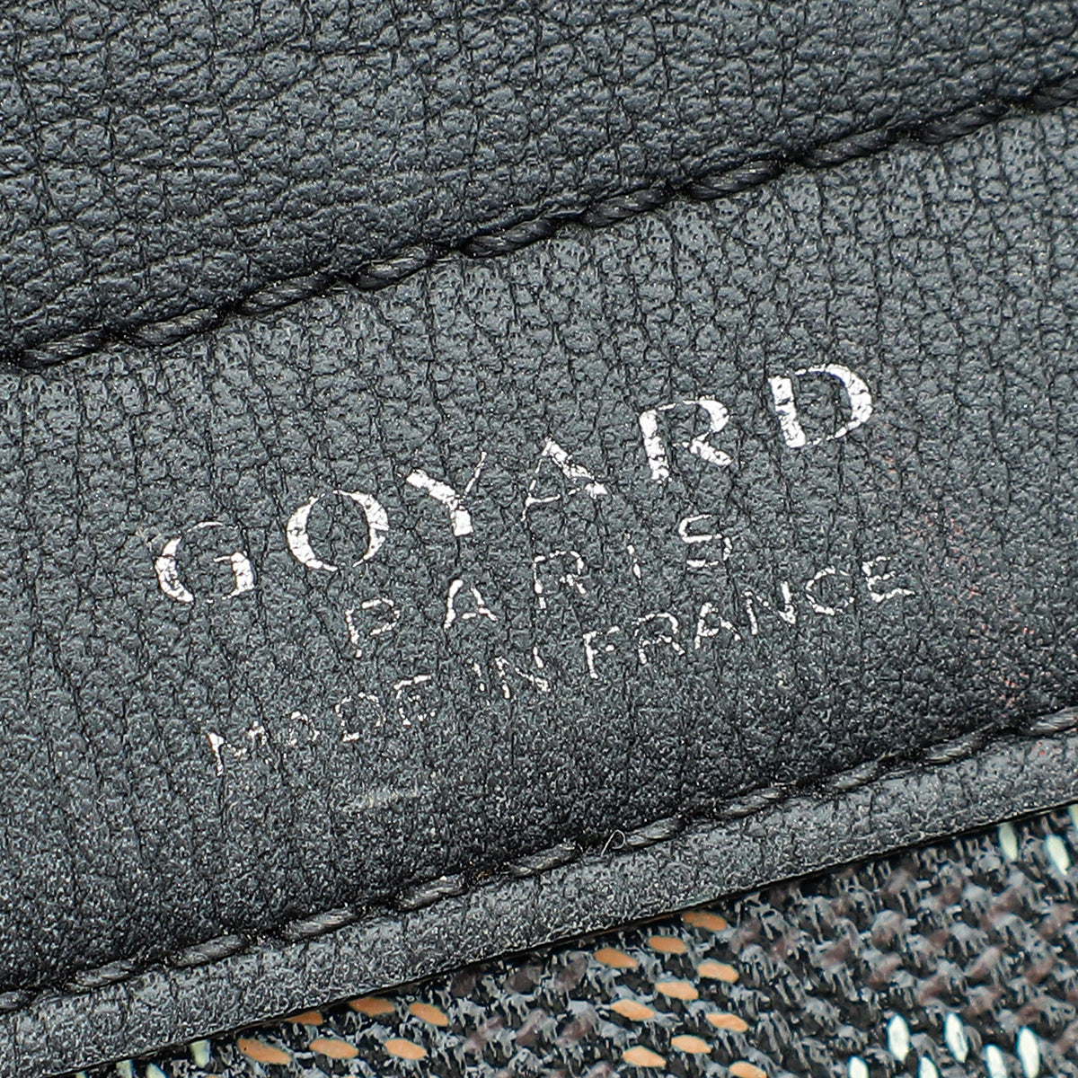 Goyard Black Goyardine Rouette Souple Tote Bag