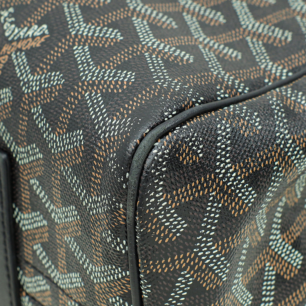Goyard Black Goyardine Rouette Souple Tote Bag