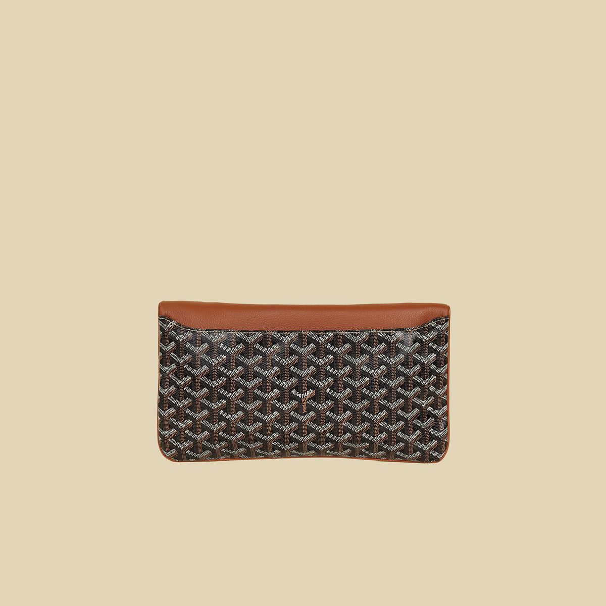 Goyard Brown Sainte Marie Soft Clutch