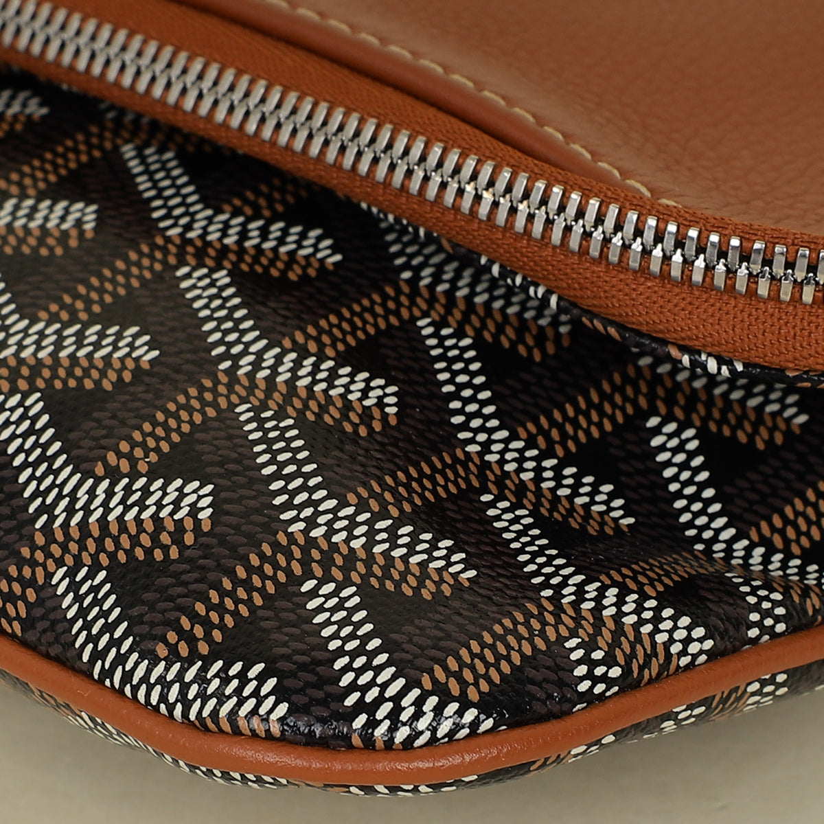 Goyard Brown Sainte Marie Soft Clutch