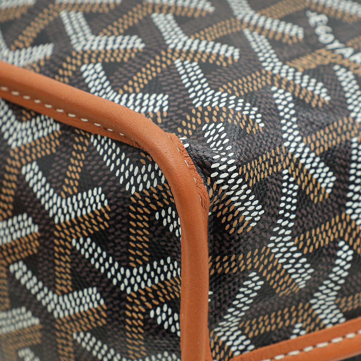 Goyard Bicolor Goyardine Mini Anjou Reversible Bag