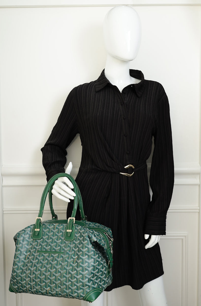 Goyard Green Boeing 30 Bag