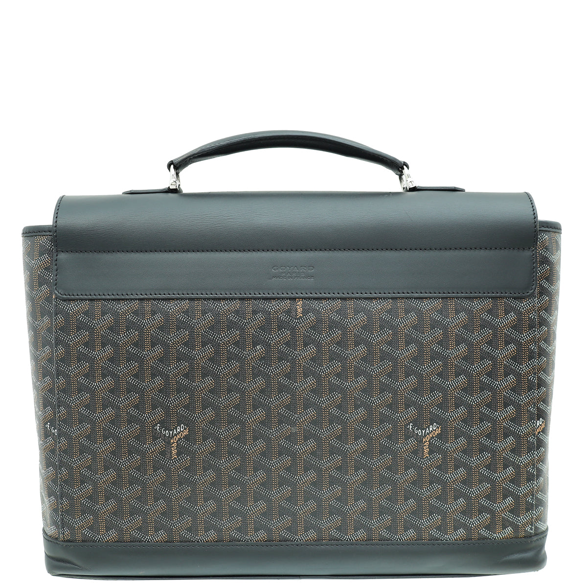 Goyardine Black Citadin Messenger Bag