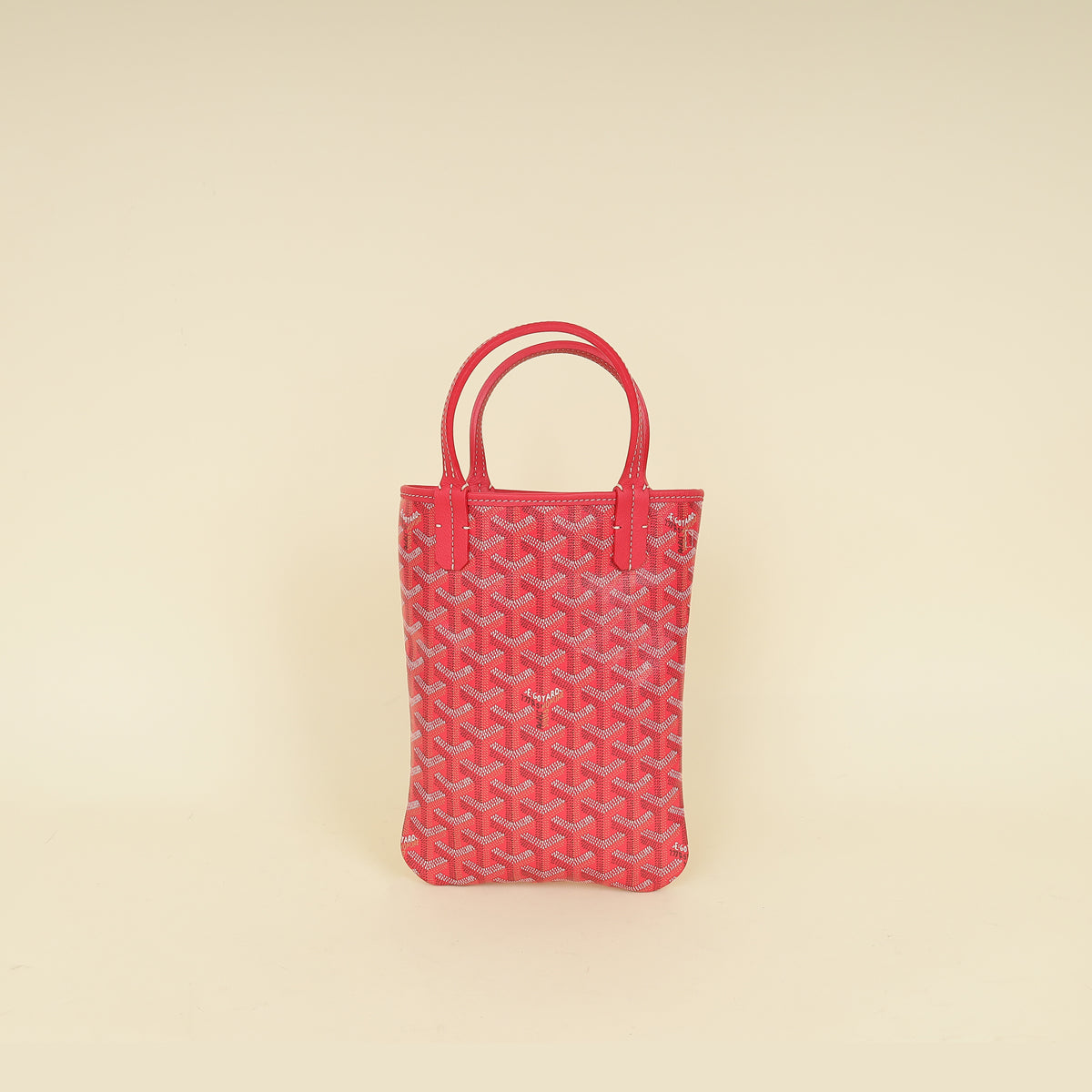 Goyard Fuchsia Goyardine L.E 2025 Poitiers Floral Interior Print PM Mini Bag