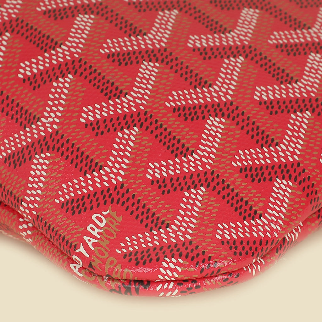 Goyard Fuchsia Goyardine L.E 2025 Poitiers Floral Interior Print PM Mini Bag