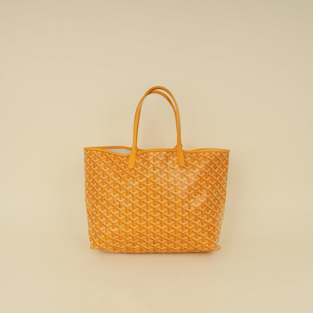Goyard Yellow Goyardine Saint Louis PM Bag