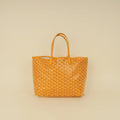 Goyard Yellow Goyardine Saint Louis PM Bag