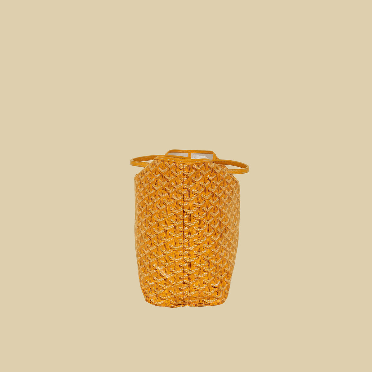 Goyard Yellow Goyardine Saint Louis PM Bag