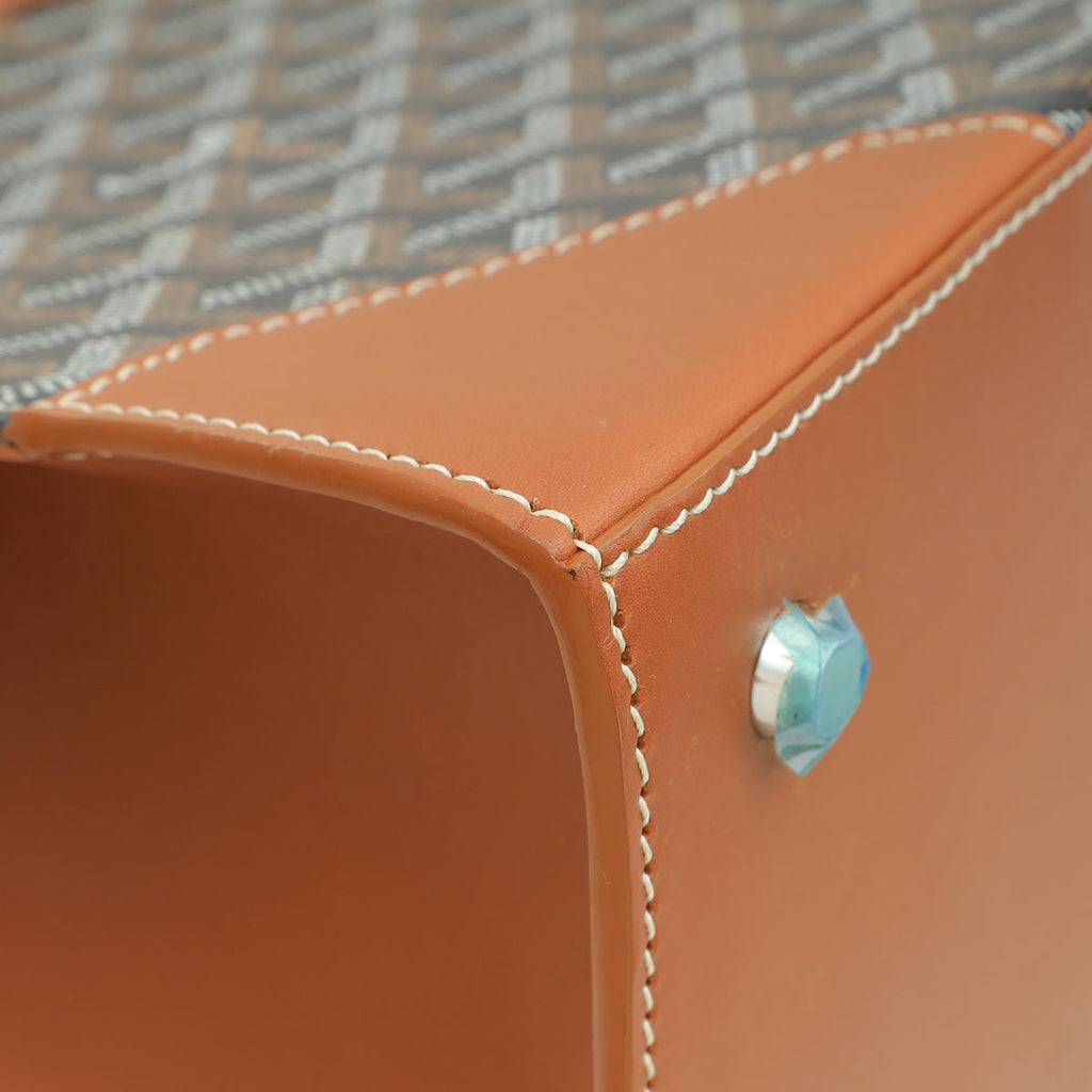 Goyard Bicolor Goyardine Saigon GM Bag