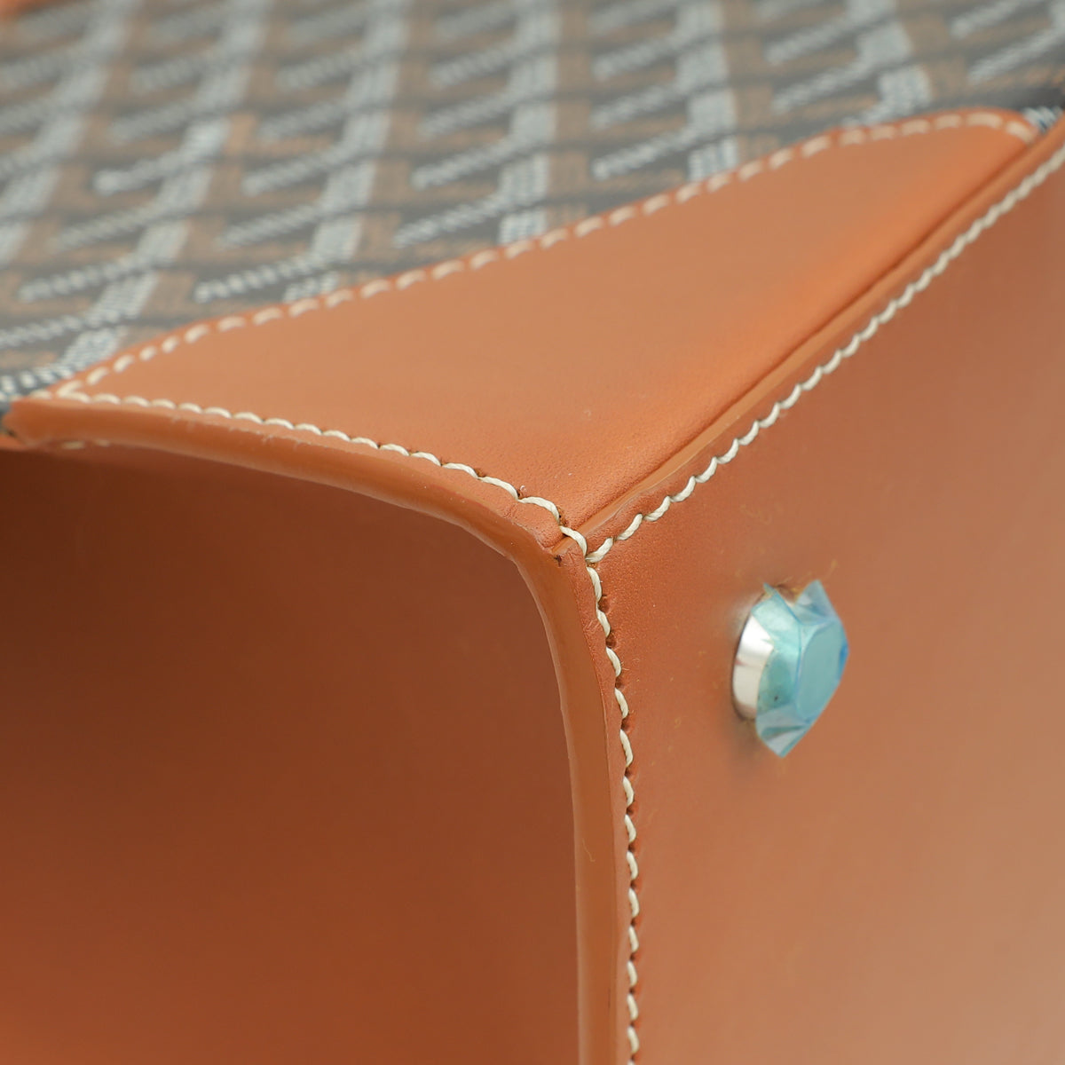 Goyard Bicolor Goyardine Saigon GM Bag