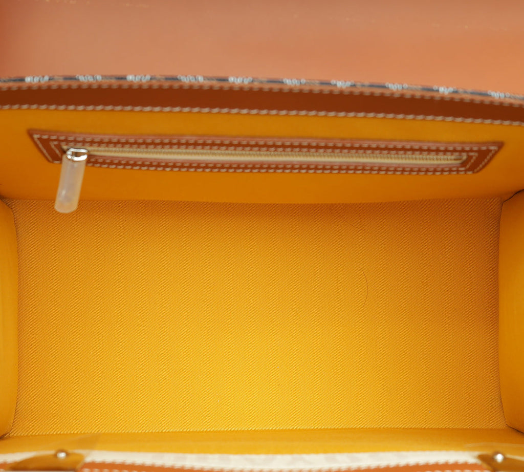 Goyard Bicolor Goyardine Saigon GM Bag