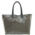 Goyard Black Goyardine Saint Louis PM Bag