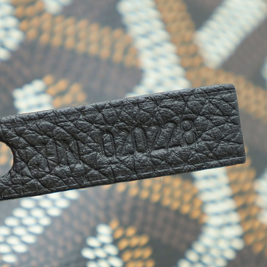 Goyard Black Goyardine Saint Louis PM Bag