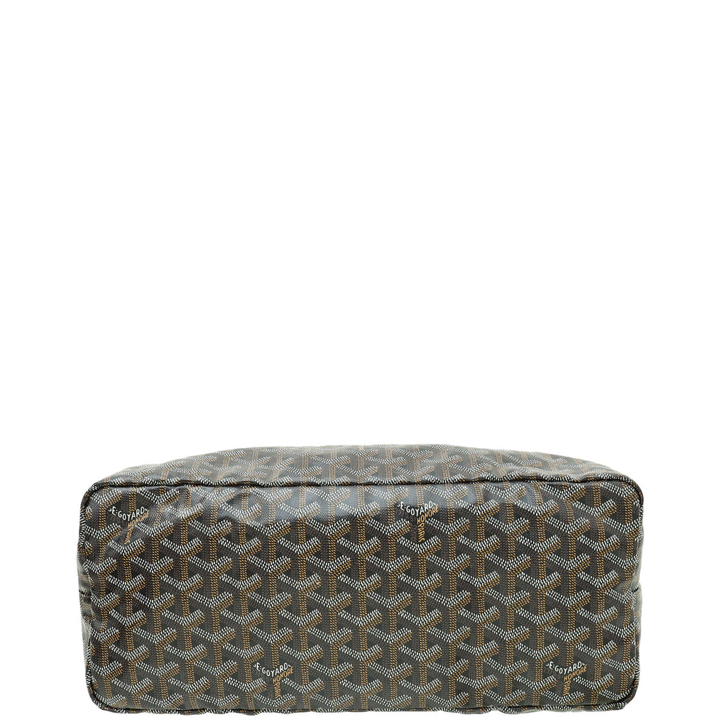 Goyard Black Goyardine Saint Louis PM Bag