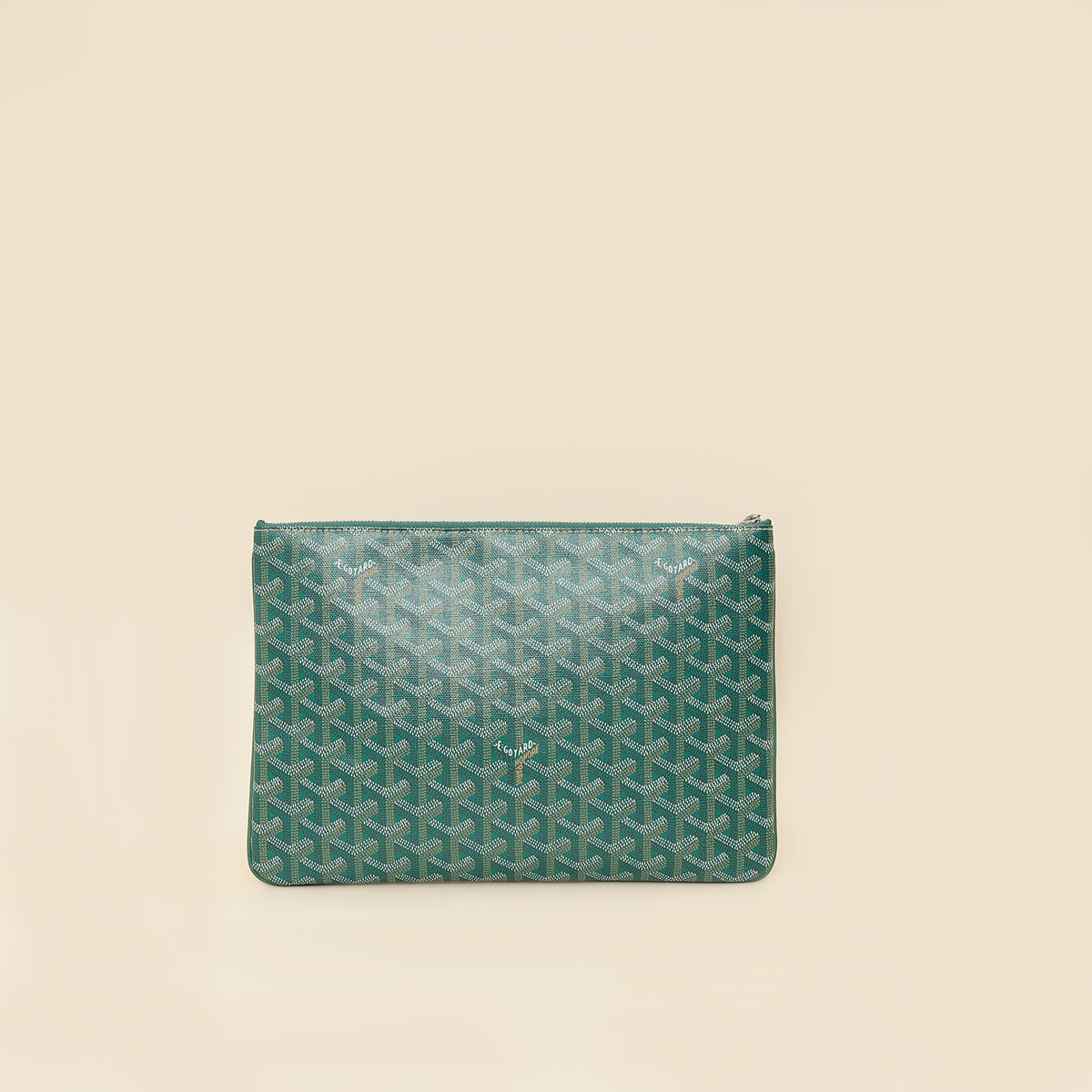 Goyard Green Goyardine Senat MM Pouch