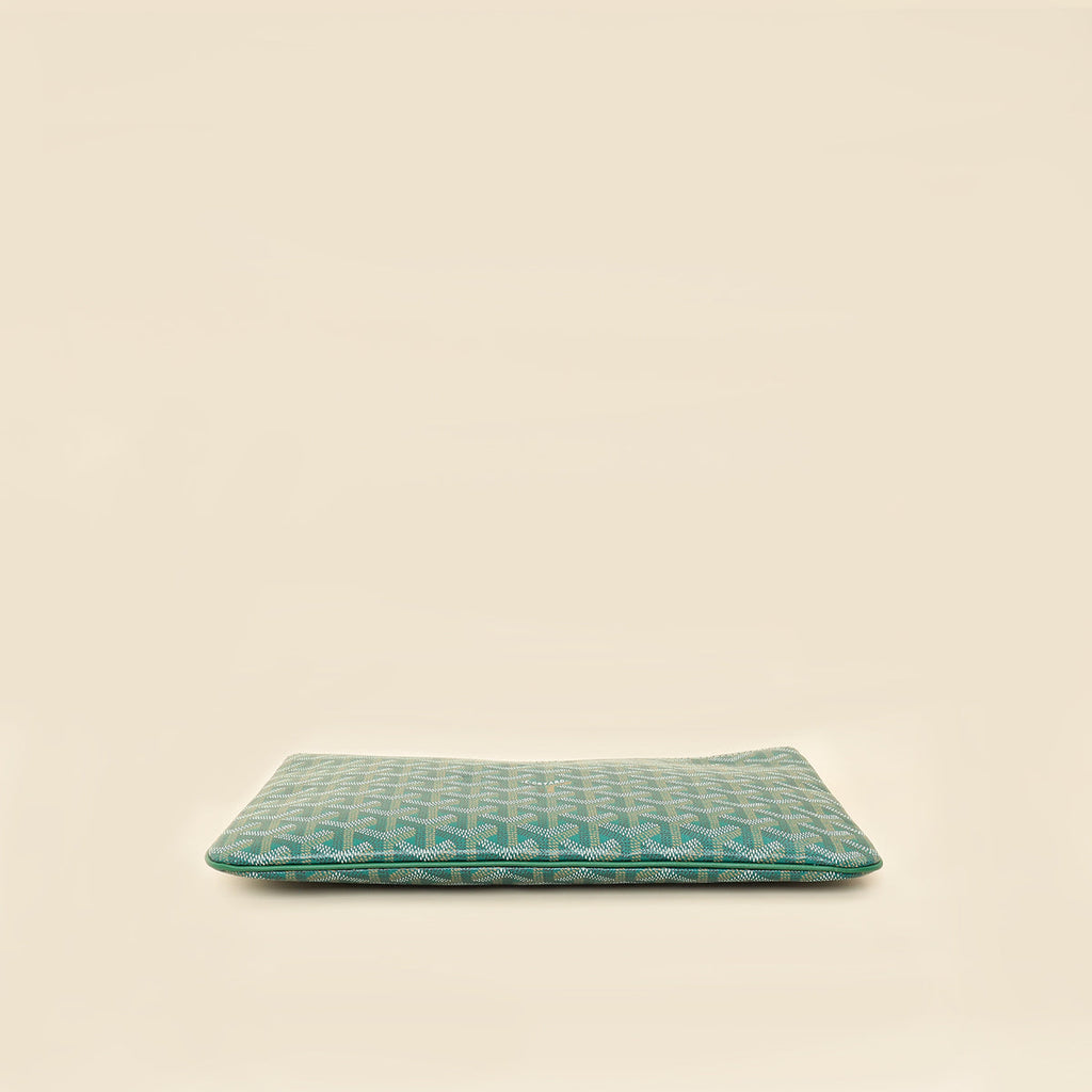 Goyard Green Goyardine Senat MM Pouch