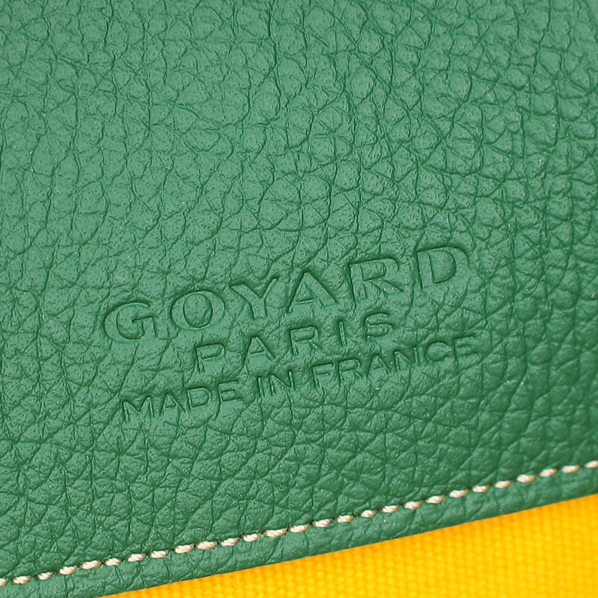 Goyard Green Goyardine Senat MM Pouch