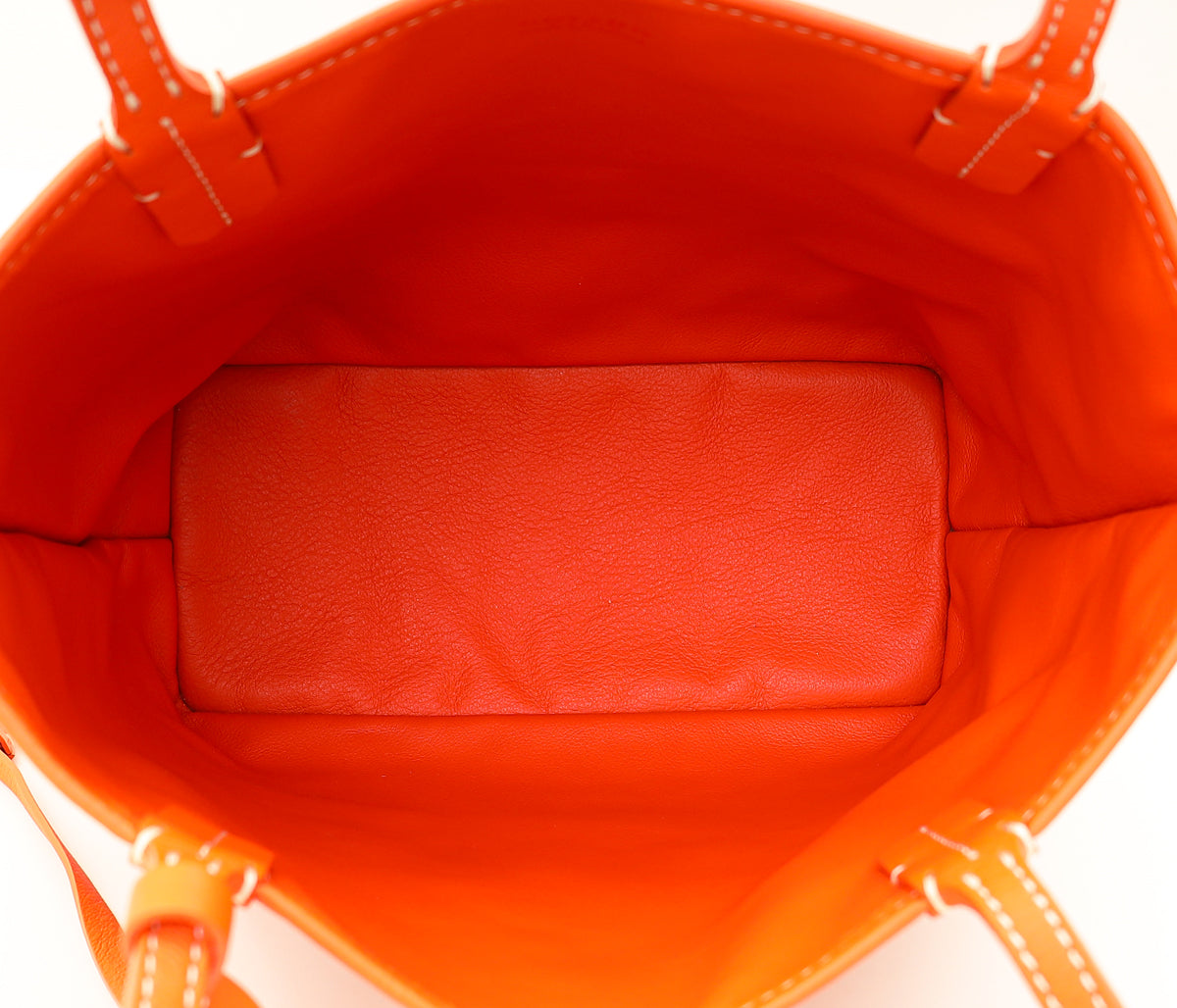 Goyard Orange Goyardine Mini Anjou Reversible Bag