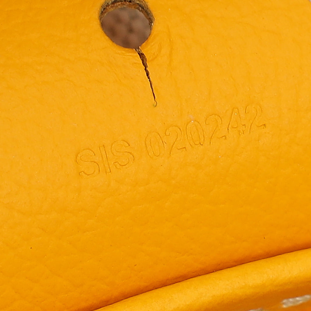 Goyard Yellow Goyardine Artois PM Bag