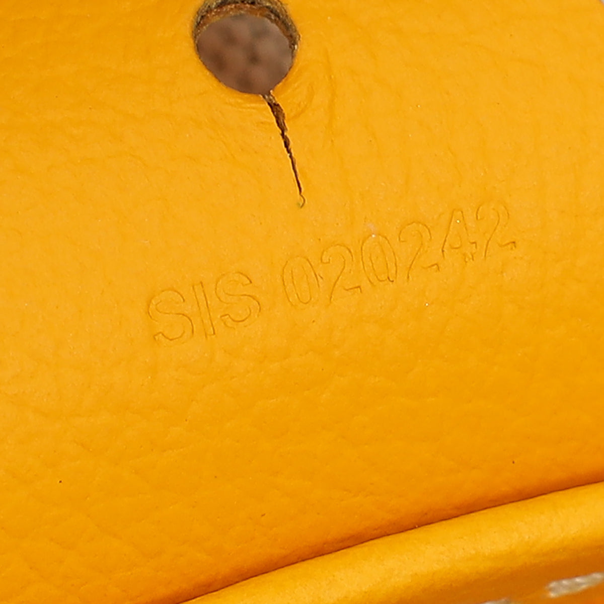 Goyard Yellow Goyardine Artois PM Bag