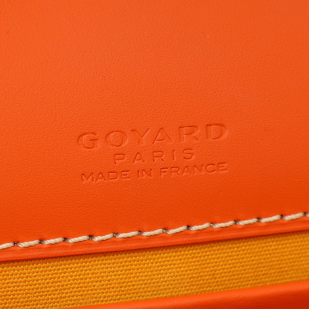 Goyard Orange Goyardine Belvedere PM  Messenger Bag