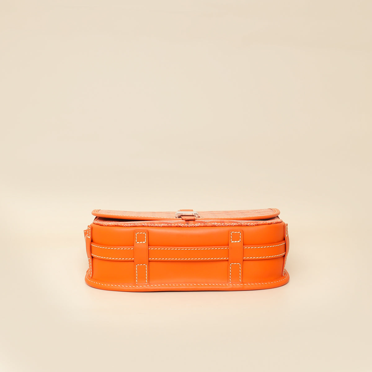 Goyard Orange Goyardine Belvedere PM  Messenger Bag