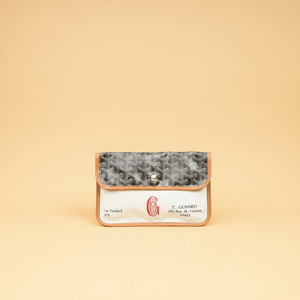 Goyard Bicolor Goyardine Le Foulard Pouch