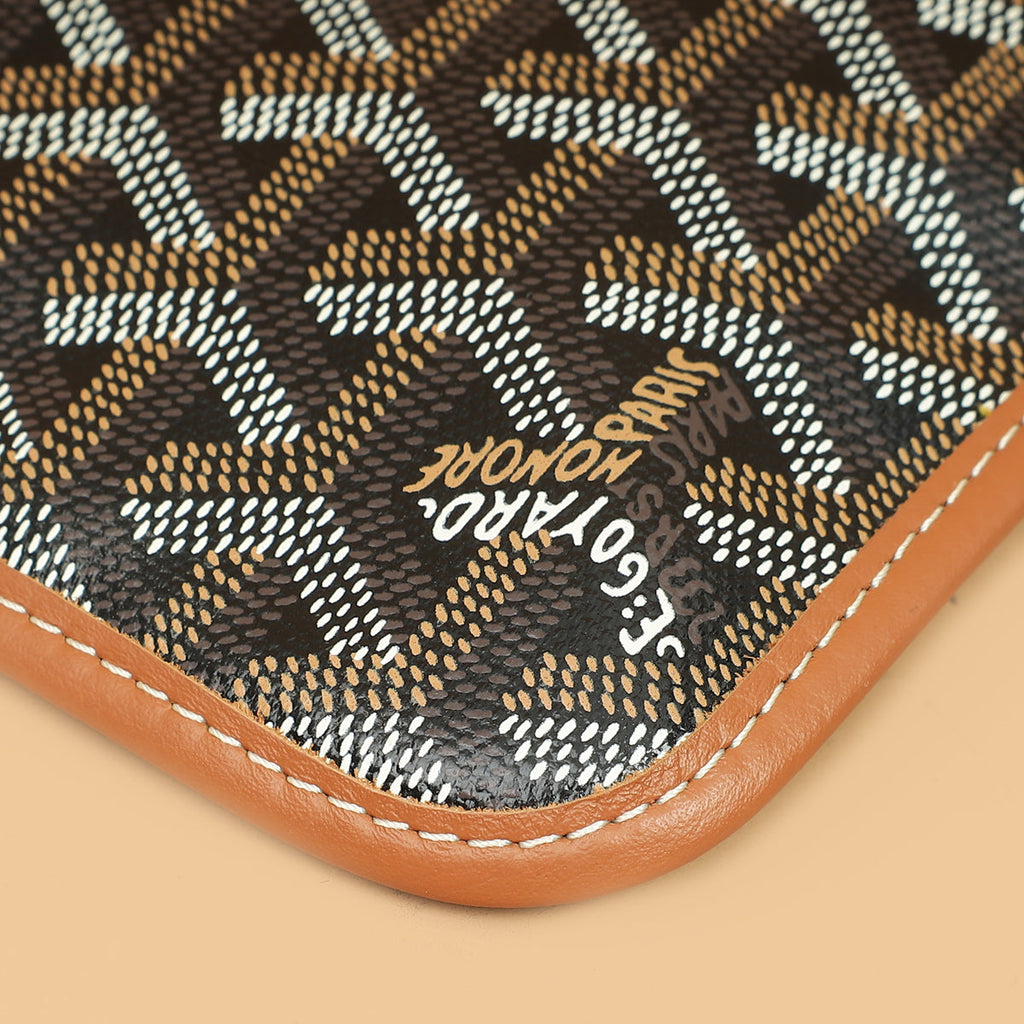 Goyard Bicolor Goyardine Le Foulard Pouch