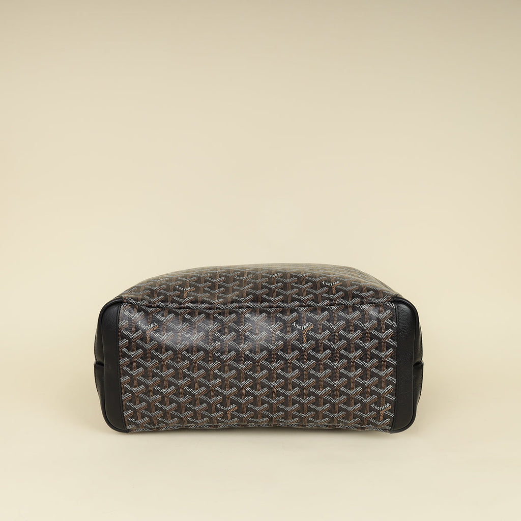 Goyard Black Goyardine Artois MM Bag